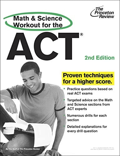 Math And Science Workout For The Act, 2Nd Edition