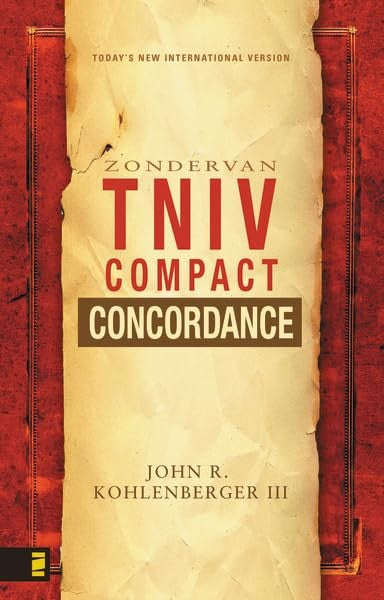 The Zondervan TNIV Compact Concordance