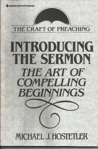 Introducing the Sermon
