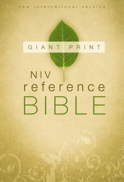 NIV, Reference Bible, Giant Print, Hardcover