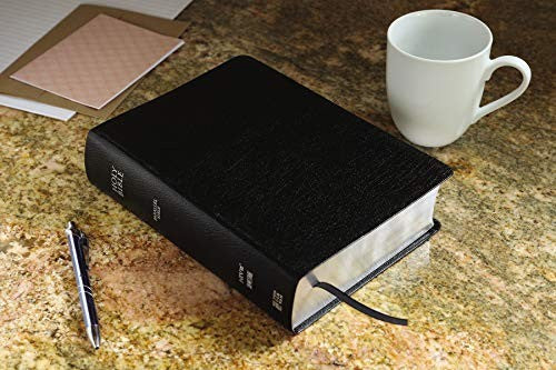 NIV, The Message, Parallel Bible, Large Print, Bonded Leather, Black