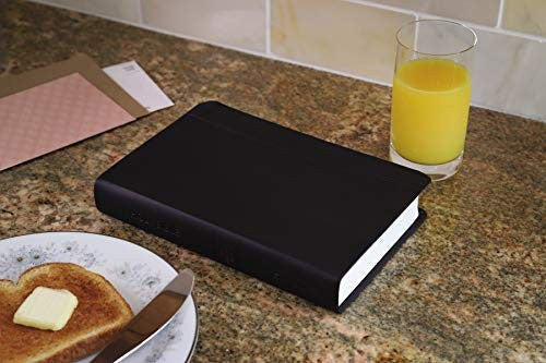 NIV, ReadEasy Bible, Large Print, Leathersoft, Black, Red Letter