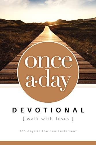 NIV, Once-A-Day Walk with Jesus Devotional, Paperback