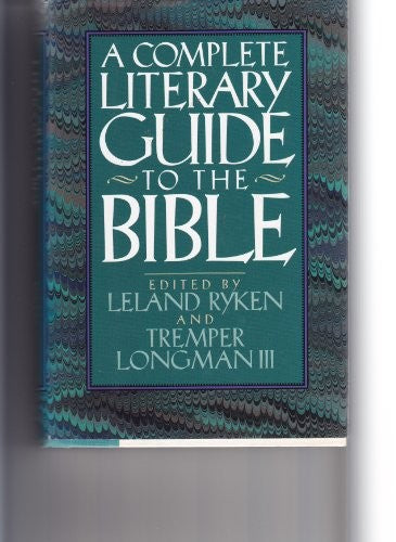 A Complete Literary Guide to the Bible