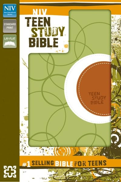 NIV, Teen Study Bible, Leathersoft, Green