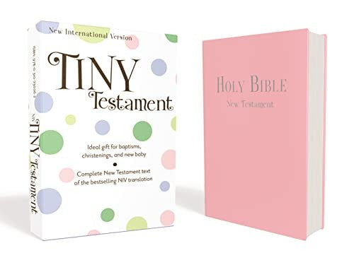 NIV, Tiny Testament Bible: New Testament, Leathersoft, Pink