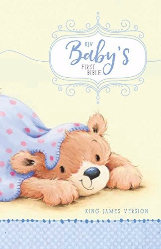KJV, Baby's First Bible, Hardcover, Blue