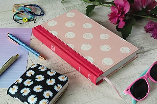 NIV, Bible for Kids, Cloth over Board, Pink, Red Letter, Comfort Print
