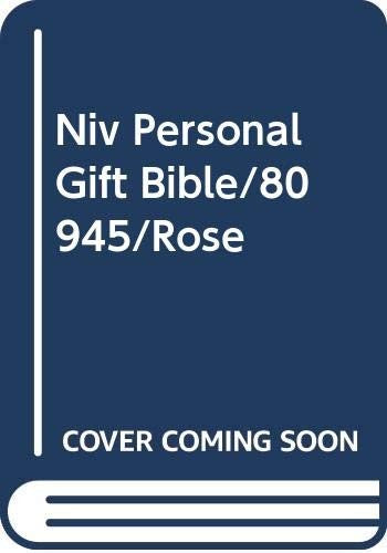 Niv Personal Gift BibleRose