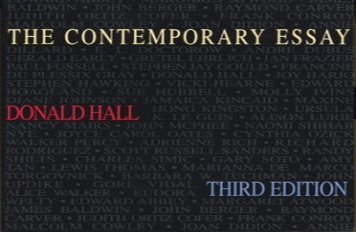 The Contemporary Essay