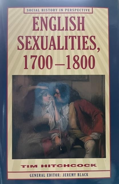 English Sexualities, 1700-1800