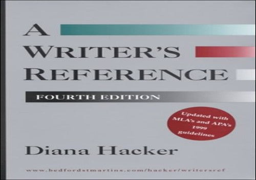 A Writer's Reference