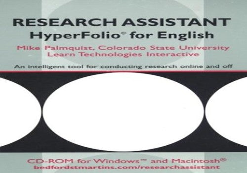 Research Assistant Hyperfolio for English
