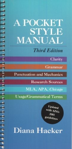 A Pocket Style Manual