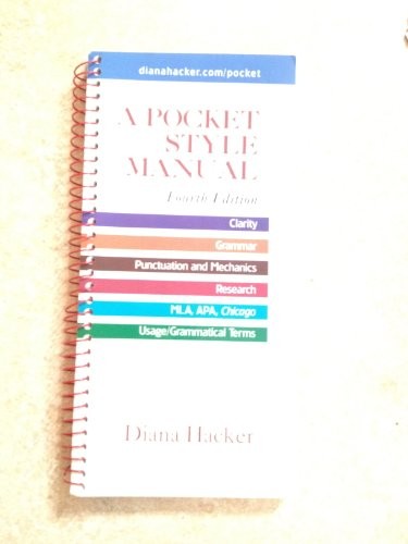 A Pocket Style Manual