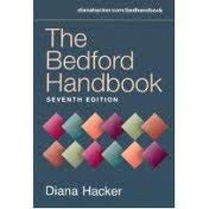 The Bedford Handbook (PBCC Edition) Edition: seventh