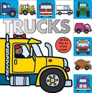 Lift-The-Flap Tab: Trucks