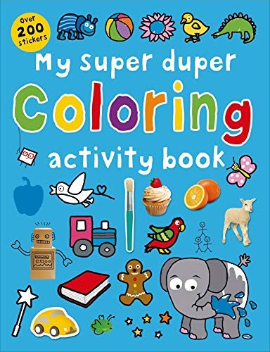 My Super Duper Coloring Activity Book