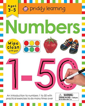 Numbers 1-50 (Wipe Clean Workbook)