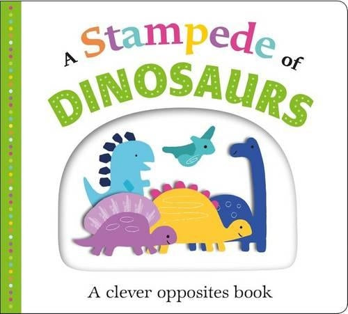Picture Fit Board Books: A Stampede of Dinosaurs