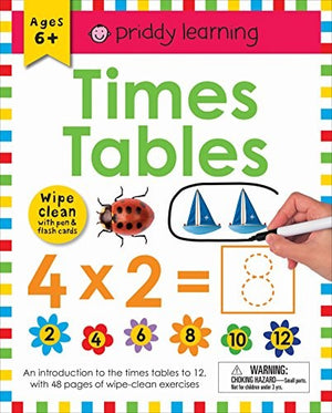 Wipe Clean Workbook: Times Tables (Enclosed Spiral Binding)