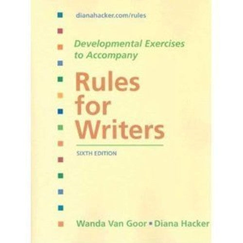 Rules for Writers 6th edition