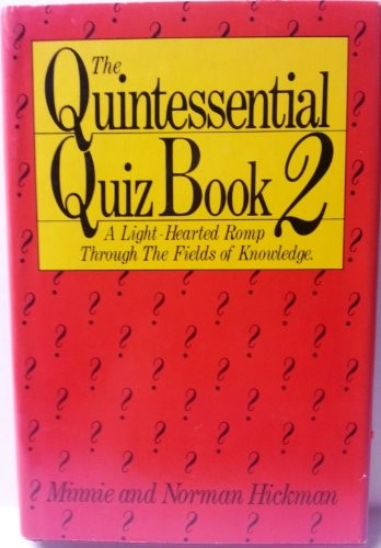 The Quintessential Quiz Book 2