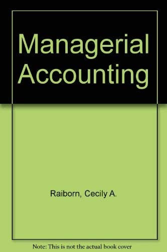 Managerial Accounting