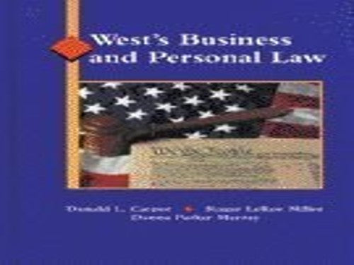 WEST'S BUSINESS AND PERSONAL LAW