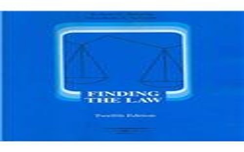 Finding the Law