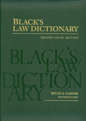 Black's Law Dictionary Deluxe