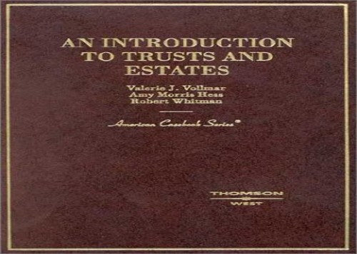 An Introduction to Trusts and Estates