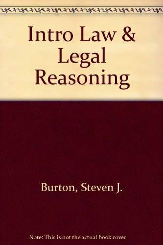 Intro Law & Legal Reasoning