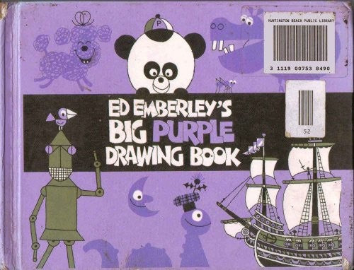 Ed Emberleys Big Purple Drawing Book