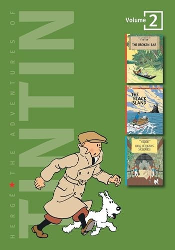Adventures of Tintin 3 Complete Adventures in 1 Volume