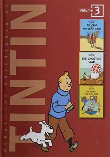 Adventures of Tintin 3 Complete Adventures in 1 Volume