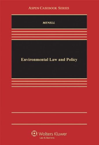 Environmental Law and Policy