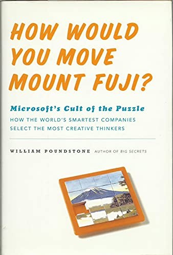 How Would You Move Mount Fuji?