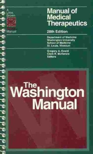 The Washington Manual of Medical Therapeutics