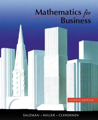 Mathematics for Business