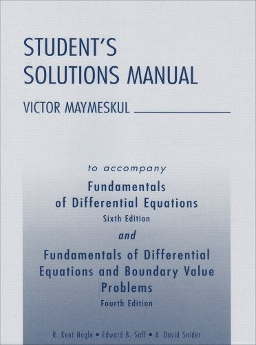 Student's Solutions Manual