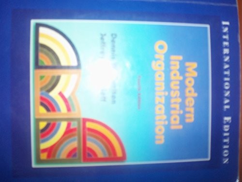 Modern Industrial Organization