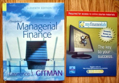 Principles of Managerial Finance