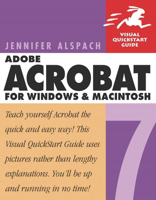 Adobe Acrobat 7 for Windows and Macintosh