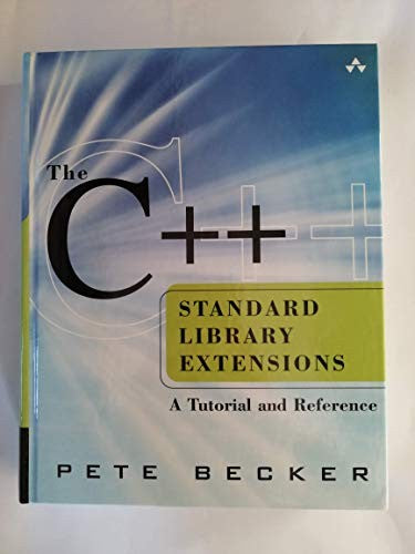 The C++ Standard Library Extensions