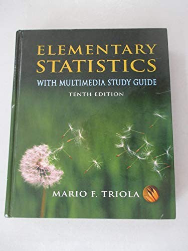 Elementary Statistics With Multimedia Study Guide