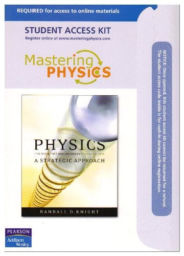 Mastering Physics with E-book Student Access Kit for Physics for Scientists and Engineers
