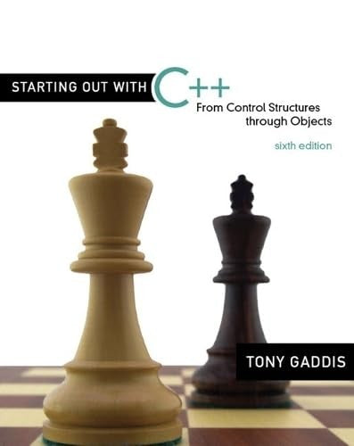 Starting Out with C++