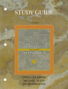 Study Guide for International Economics 