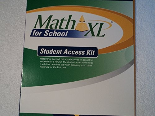 MathXL for School Student Access Kit (standalone)